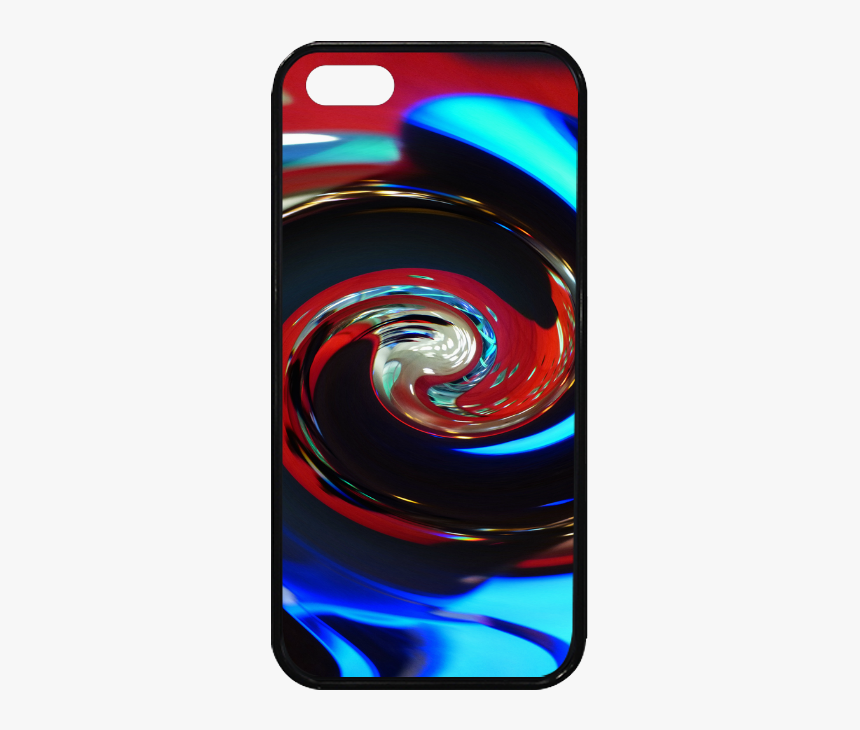 Swirling Colors, Red, Swirl Rubber Case For Iphone - Smartphone, HD Png Download, Free Download