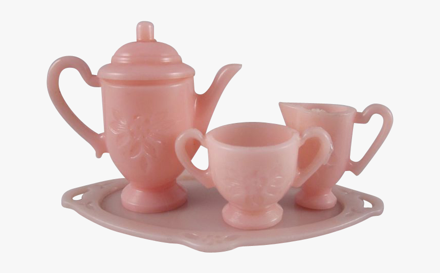 Irwin Hard Plastic Tea Set In - Pink Tea Set Png, Transparent Png, Free Download