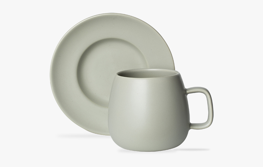 T2 Teaset Hugo Cup & Saucer Grey - T2 Hugo Grey Teapot, HD Png Download, Free Download