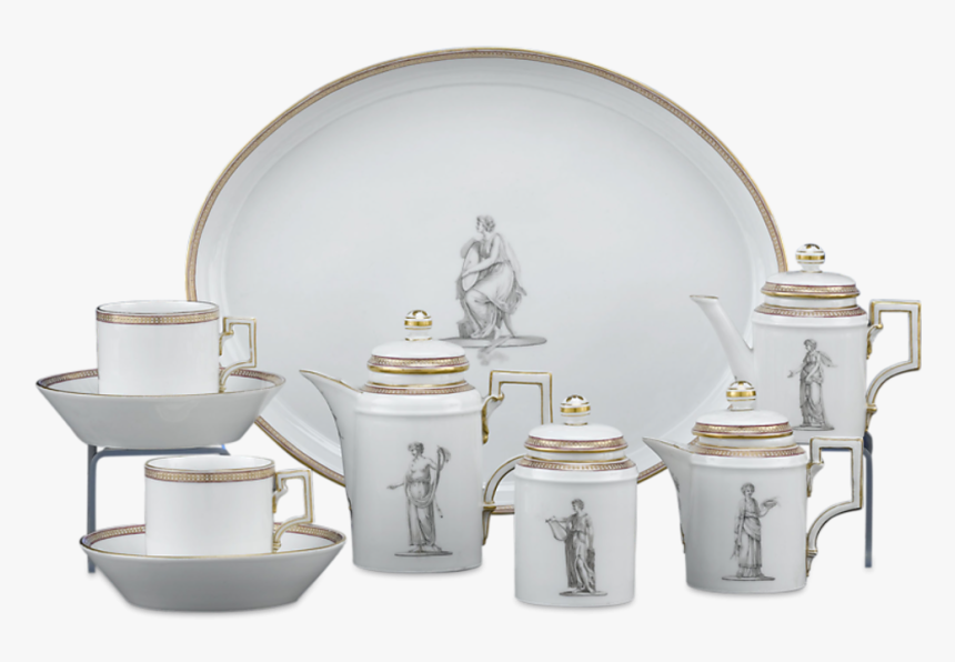 18th-century Kpm Porcelain Tea Service - Porcelain, HD Png Download, Free Download