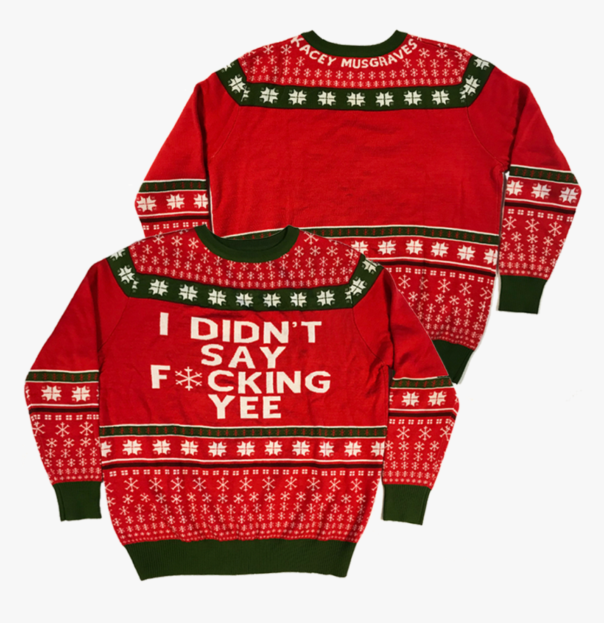Ugly Km Xmas Holiday Sweater - Kacey Musgraves Christmas Sweater, HD Png Download, Free Download