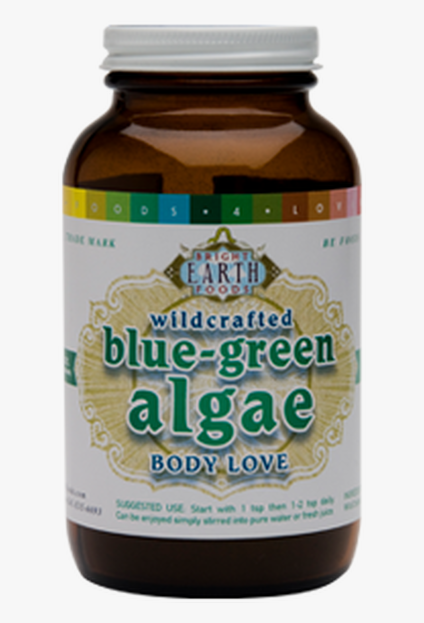 Blue Green Algae Body Love - Glass Bottle, HD Png Download, Free Download