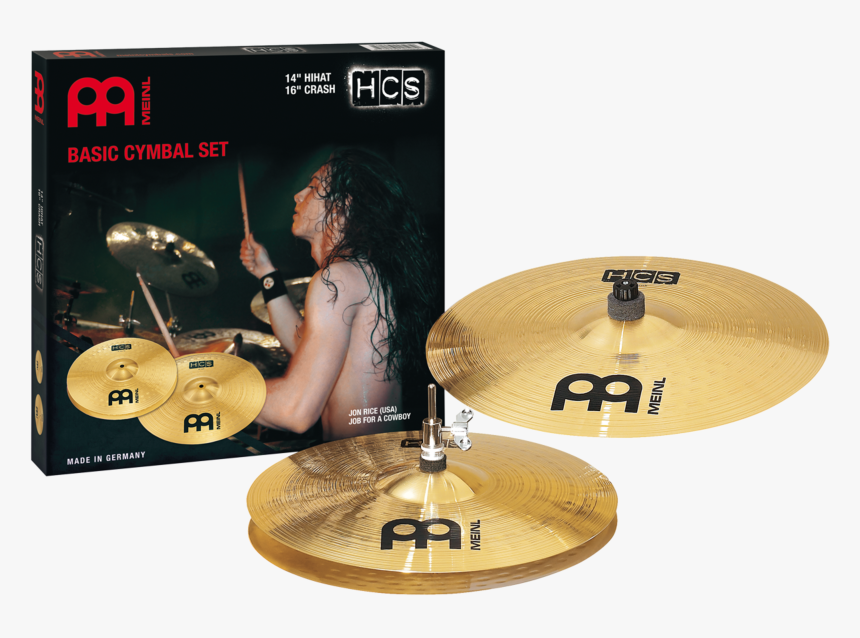 Meinl Hcs Basic Cymbal Set - Meinl Hcs 1416, HD Png Download, Free Download