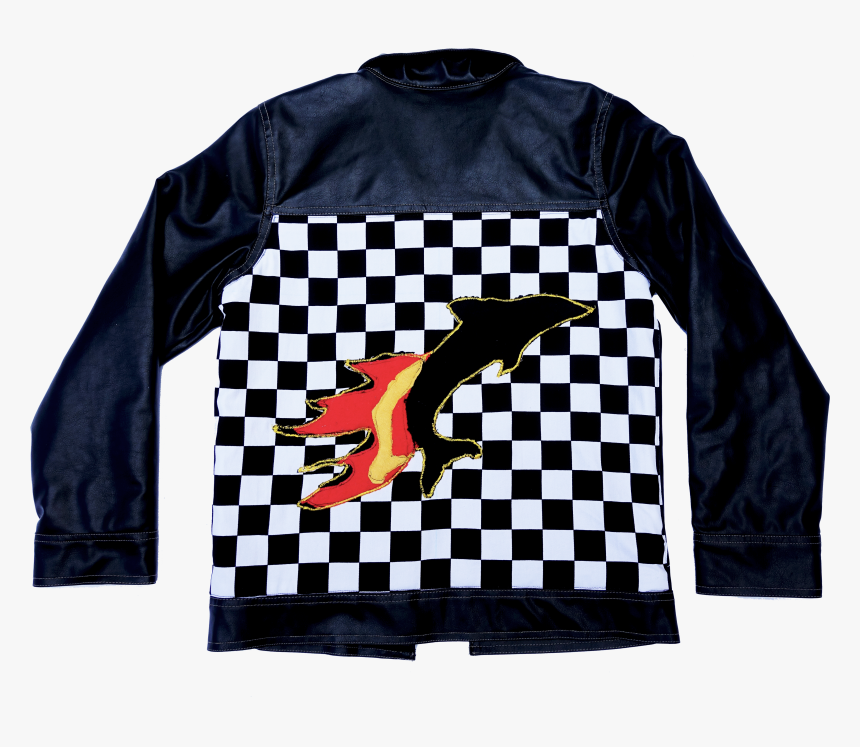 Wave Racer Jacket "one Of A Kind - Tops A Cuadros Blanco Y Negros, HD Png Download, Free Download