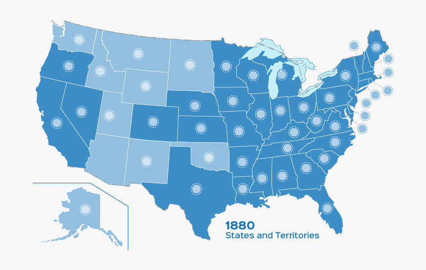 2000 Democratic Primary Map, HD Png Download, Free Download