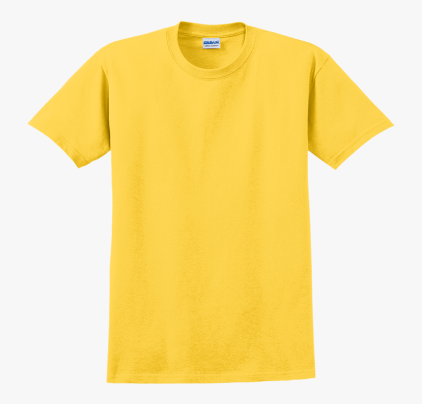 Daisy - Plain Yellow Shirt Front, HD Png Download - kindpng