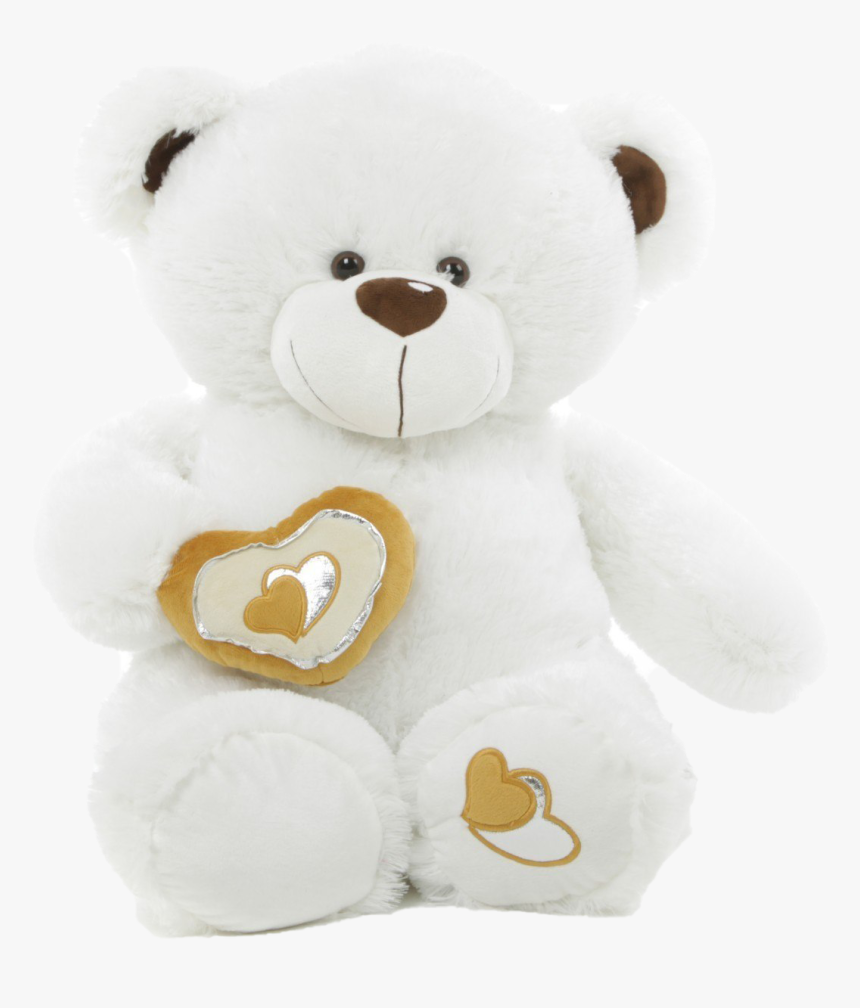 teddy bear in white colour