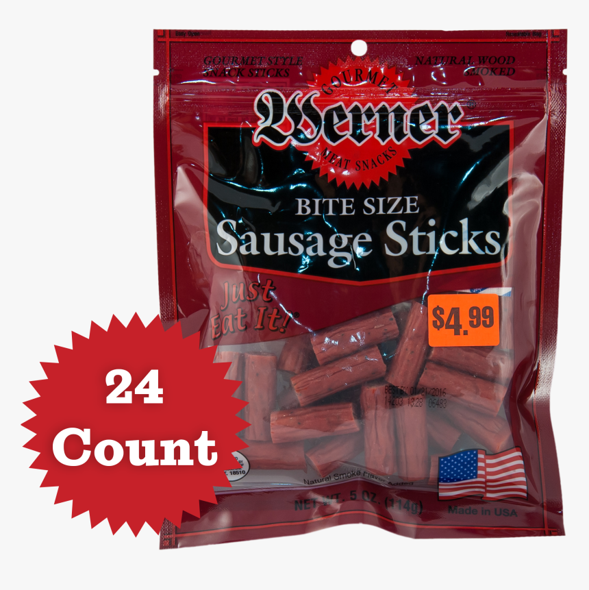 Bite Size Sausage Sticks"
 Class= - Toffee, HD Png Download, Free Download