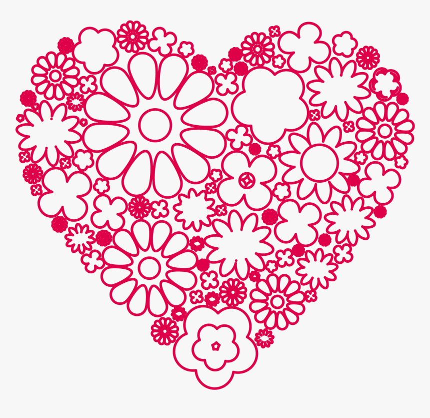 Vector S Heart Pattern - Portable Network Graphics, HD Png Download, Free Download