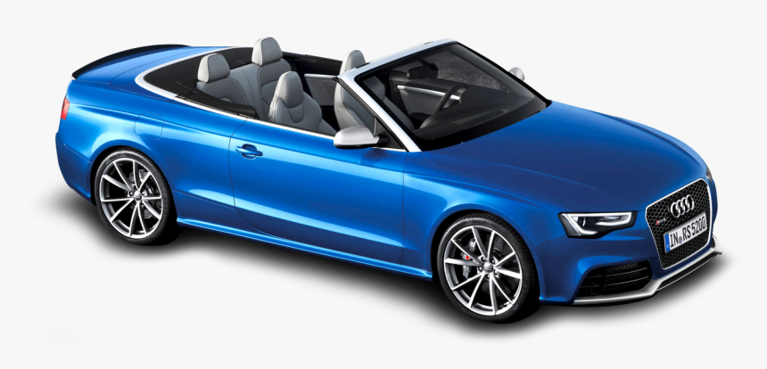 Blue Audi Car Png Image - Audi Rs5 Cabriolet 2012, Transparent Png, Free Download