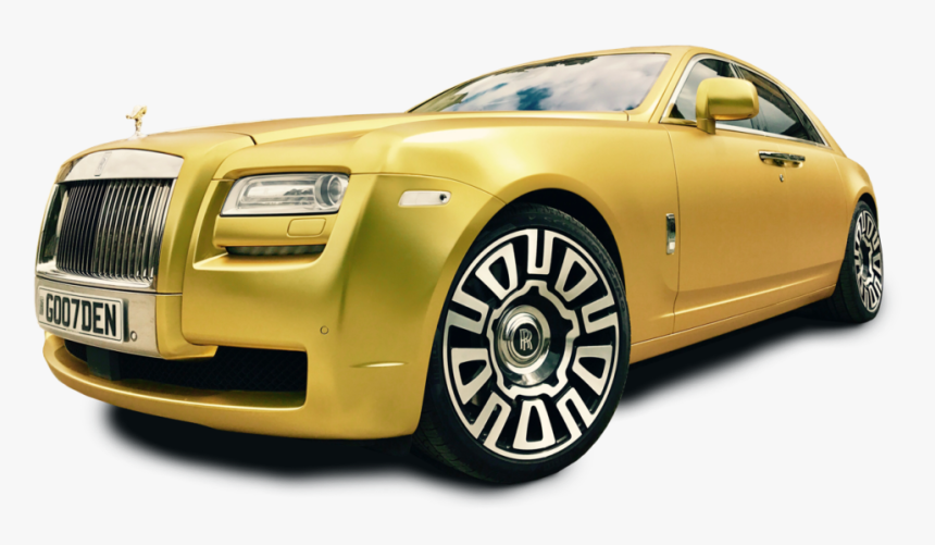Gold Rolls Royce Ghost, HD Png Download, Free Download