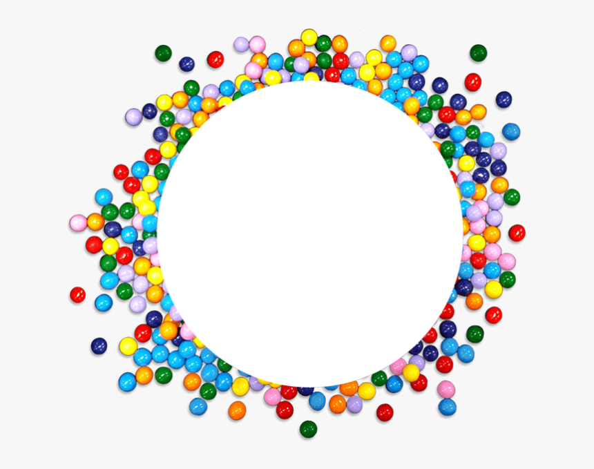 Candy Types Jelly Beans - Circle, HD Png Download, Free Download