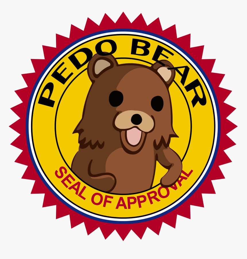 Seal Of Approval Badge - Pedobear Seal Of Approval, HD Png Download, Free Download