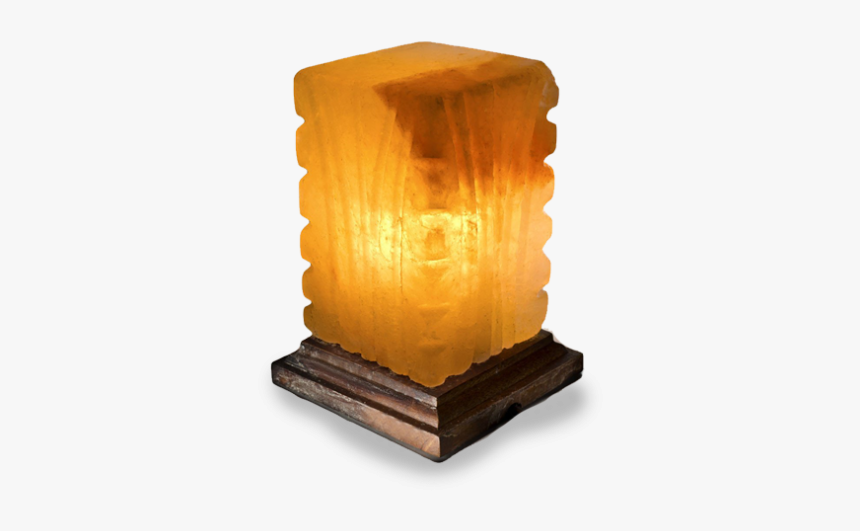 Fancy Square Shape Salt Lamp - Plywood, HD Png Download, Free Download