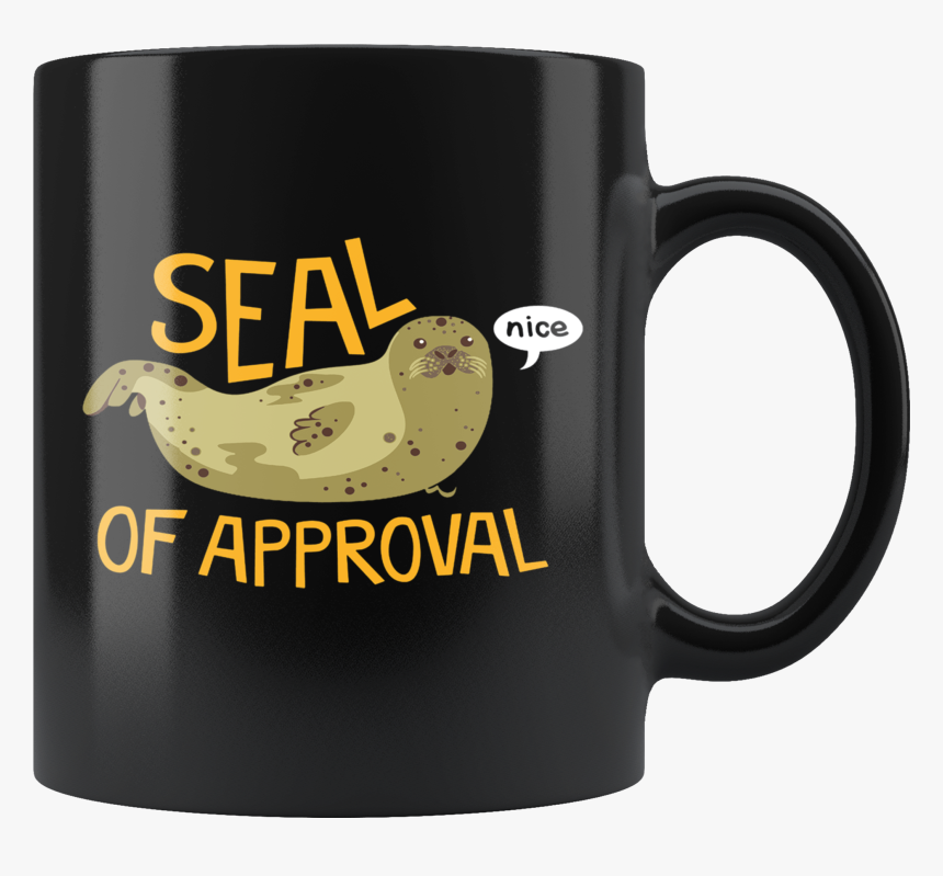 Seal Of Approval Mug"
 Data-zoom="//cdn - Mug, HD Png Download, Free Download