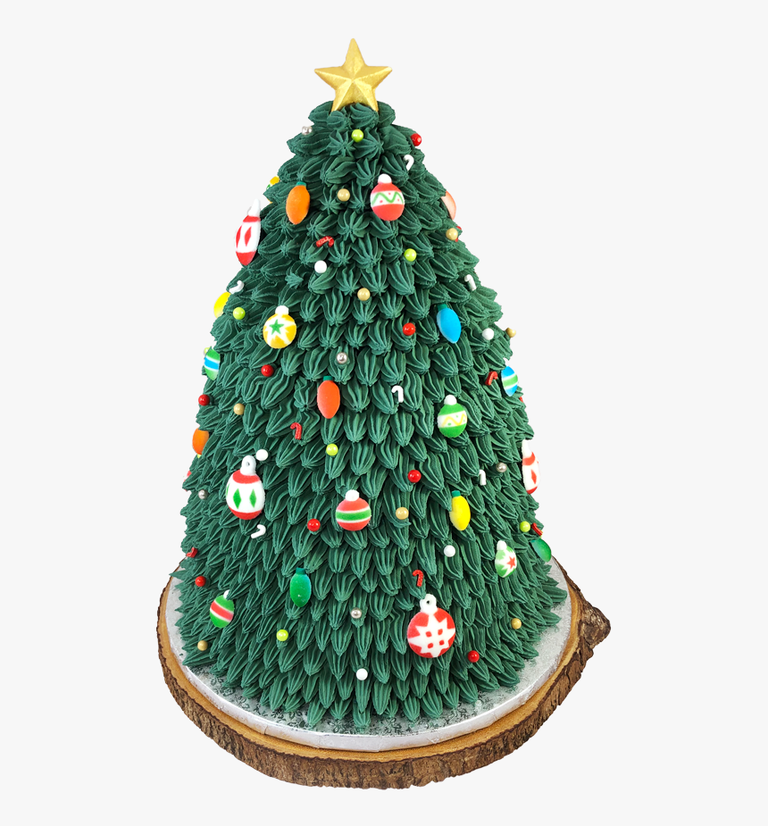 How To Make A Christmas Tree Cake Tutorial - Christmas Tree, HD Png Download, Free Download