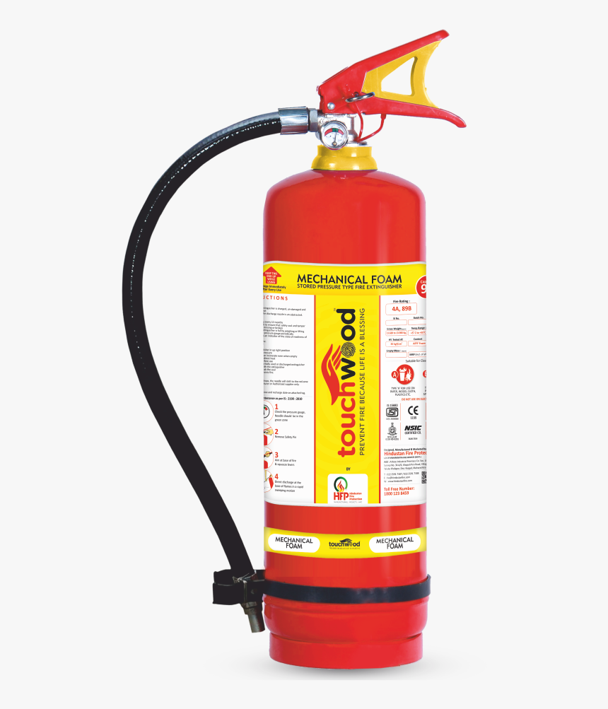 Fire Extinguisher , Png Download - Foam Stored Pressure Fire Extinguisher, Transparent Png, Free Download