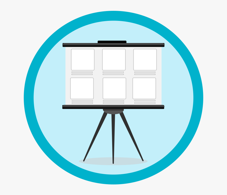 Silver Lining Animation Storyboarding Icon, HD Png Download, Free Download