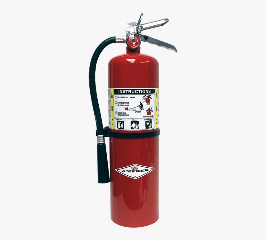 Abc W/ Wall Hanger - Amerex Fire Extinguisher 10 Lbs, HD Png Download, Free Download