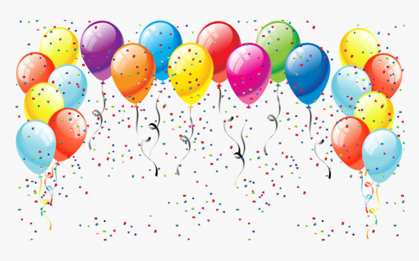 Globos Fiesta Png - Imagenes De Feliz Cumpleaños Capricornio, Transparent Png, Free Download