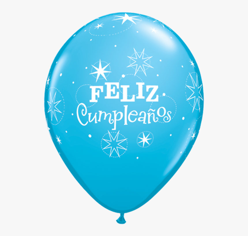 Globos Azules Png - Happy Birthday Blue Balloon Png, Transparent Png, Free Download