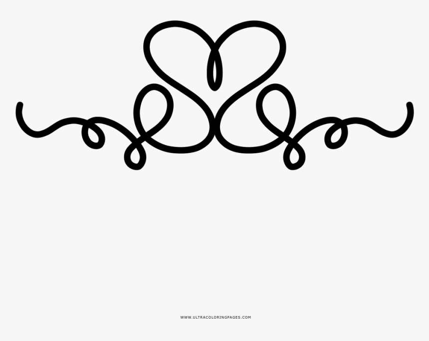 Ornaments Coloring Page - Line Art, HD Png Download, Free Download