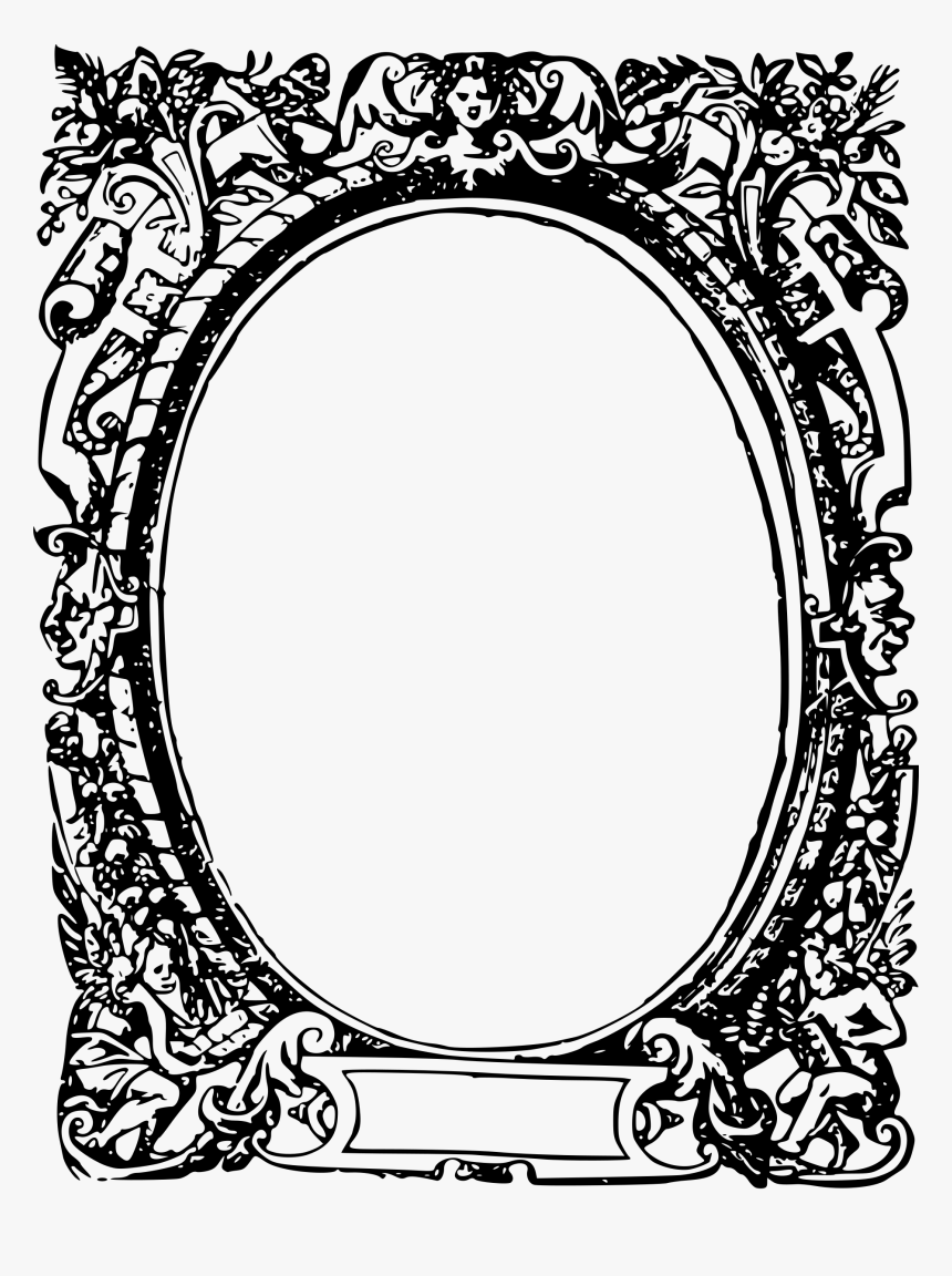 Ornate Frame Png - Portable Network Graphics, Transparent Png, Free Download