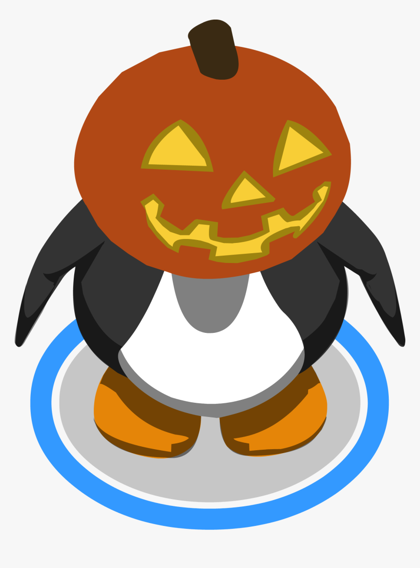Pumpkin Clipart Spinning Png Png Transparent Image - Club Penguin Penguin Model, Png Download, Free Download