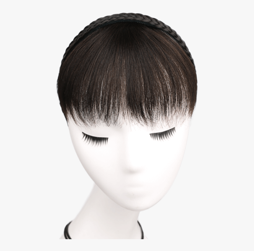 Fake Bangs Scorpion Headband Air Bangs Wig Piece Real - Fake Bangs Png, Transparent Png, Free Download