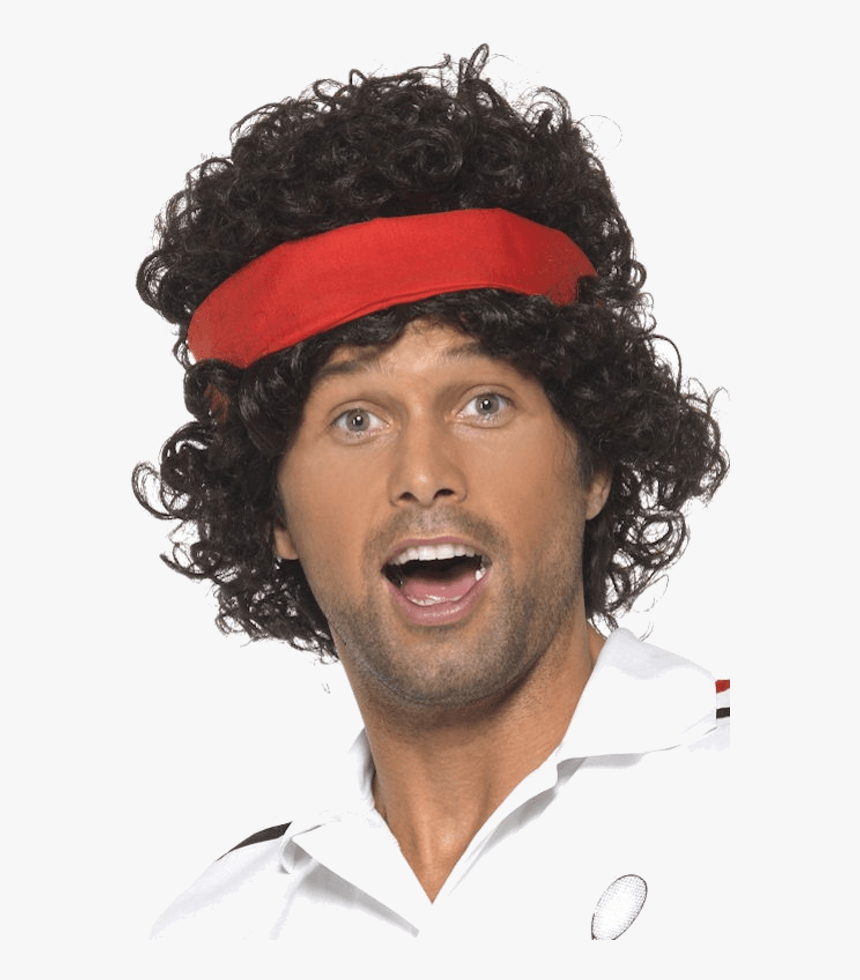 80s Tennis Player - Tennis Wig, HD Png Download, Free Download