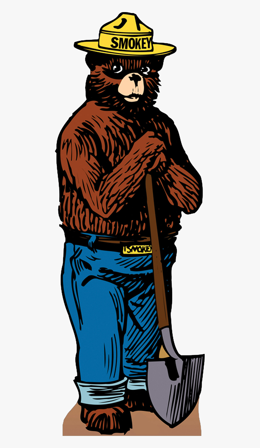 Smokey The Bear Png - Smokey Bear, Transparent Png, Free Download