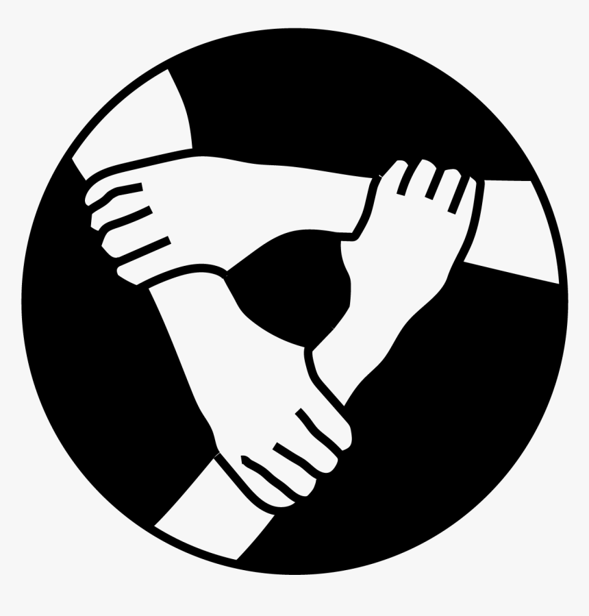 Three Hand Holding Logo, HD Png Download, Free Download