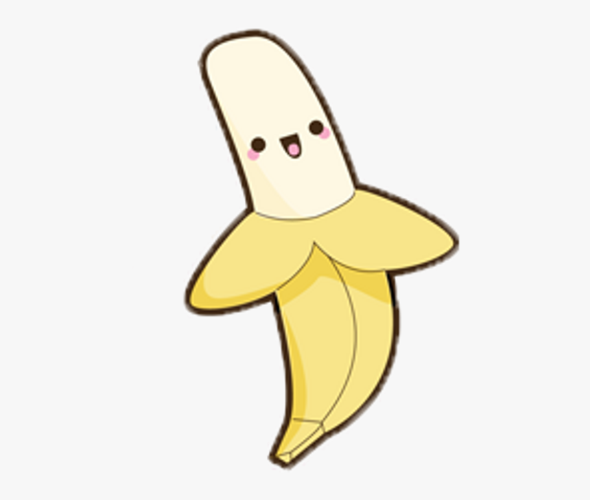 Frutas Kawaii Clipart , Png Download - Banana Kawaii Png, Transparent Png, Free Download