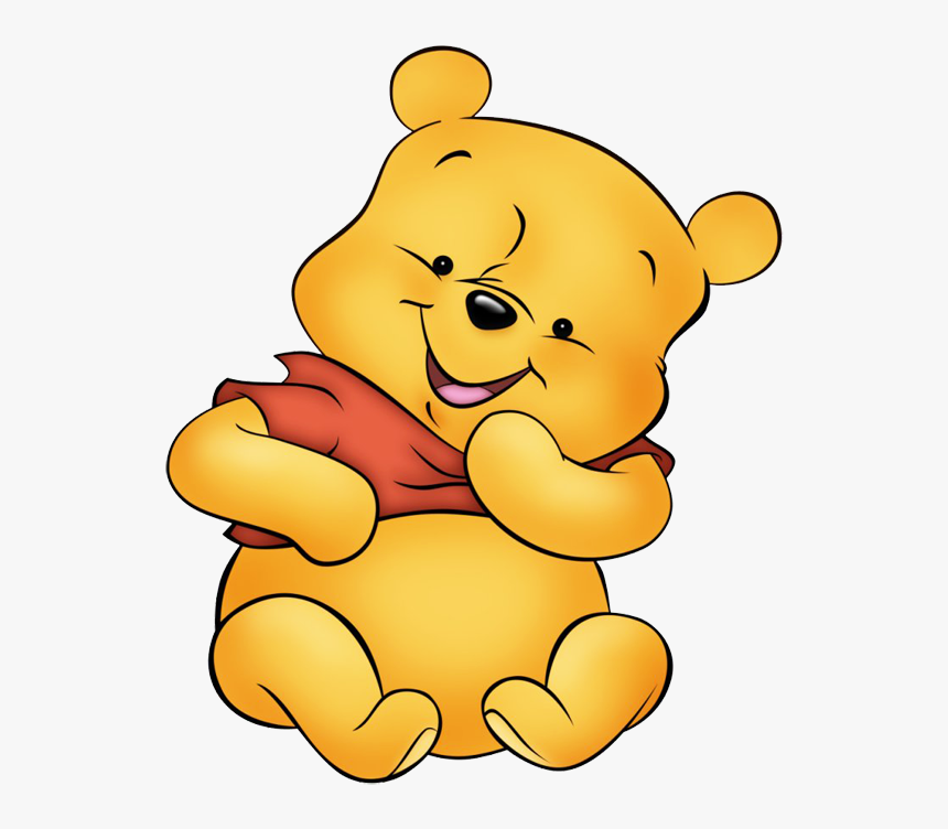 Clipart Clipart In Color Black - Baby Winnie The Pooh Clipart, HD Png Download, Free Download