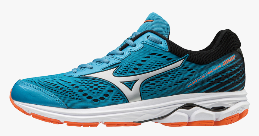 Mizuno Wave Rider 22 Mens Running Shoes Blue, HD Png Download, Free Download