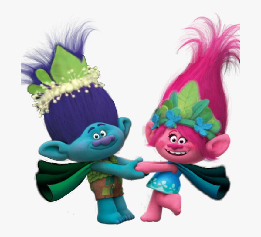 Trolls Branch Happy Png - Trolls 2 Poppy And Branch, Transparent Png is fre...