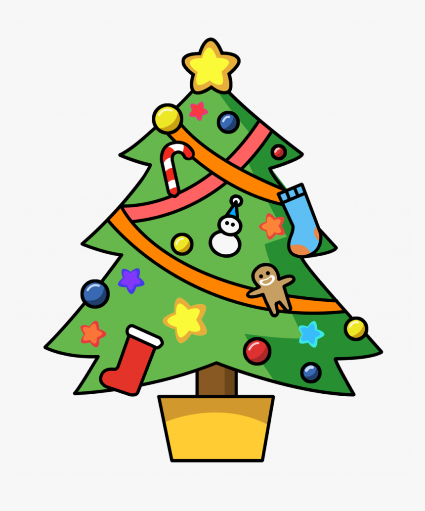 Christmas ~ Christmas Clip Art Free Clipart Images - Animated Clipart Christmas Tree, HD Png Download, Free Download
