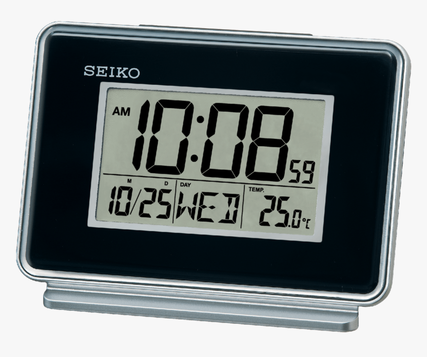 Qhl068klh - Seiko Digital Table Clock, HD Png Download, Free Download