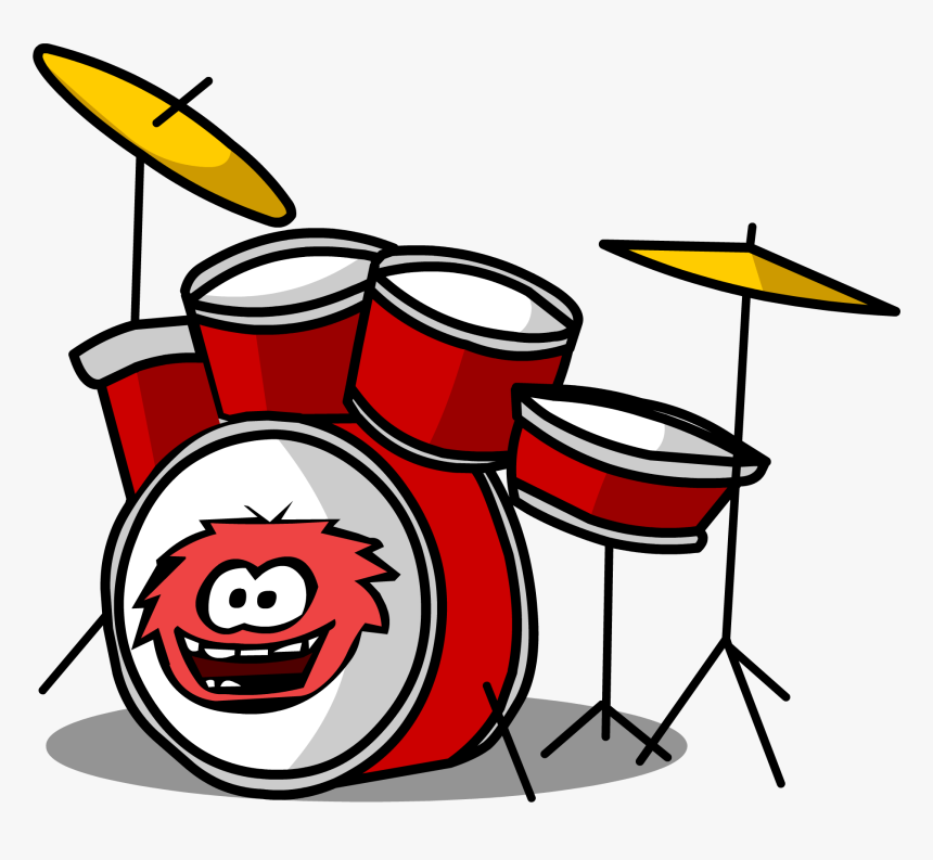 Drum Kit Sprite - Drum Kit Clipart, HD Png Download, Free Download