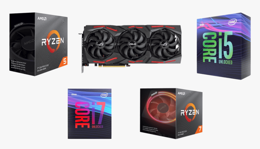 Best Cpu For Rtx 2070 Super - Ryzen 5 3400g Vs I5 9400f, HD Png Download, Free Download
