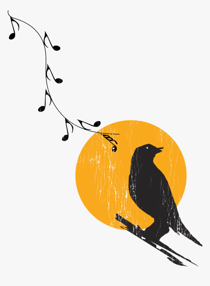 Beatles Tees - "blackbird - Illustration, HD Png Download, Free Download