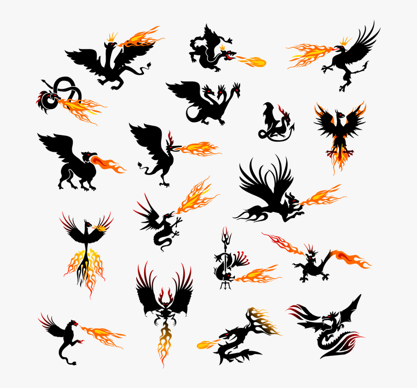 Bird Dragon Fire, HD Png Download, Free Download