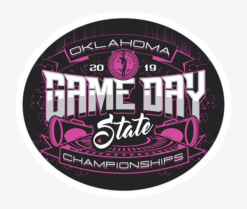 2019 Ossaa State Championship Game Day Cheerleading - Graphic Design, HD Png Download, Free Download