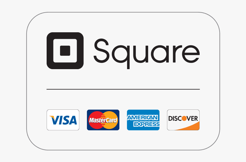 Square Credit Card Logos - We Accept Credit Cards Square, HD Png Download, Free Download