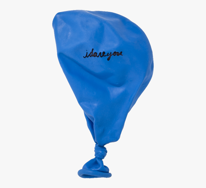 Blue Deflated Balloon Art, HD Png Download, Free Download
