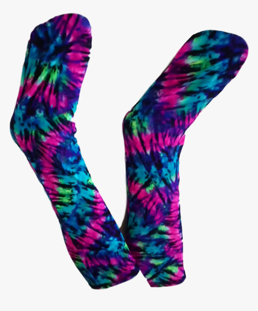 Multi Tie Dye - Sock, HD Png Download, Free Download