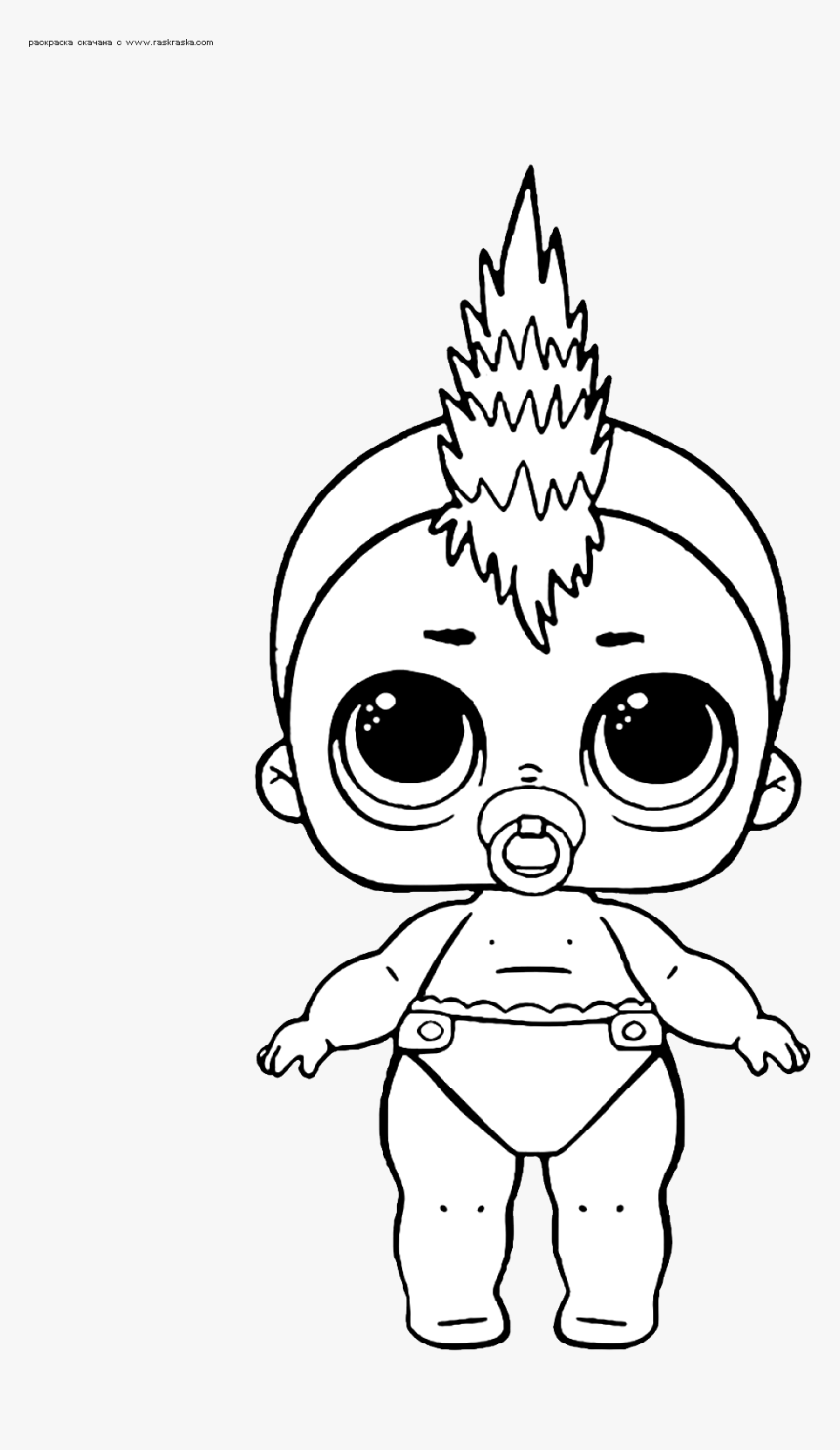 L O L Surprise Doll Png Lol Boy Dolls Coloring Pages