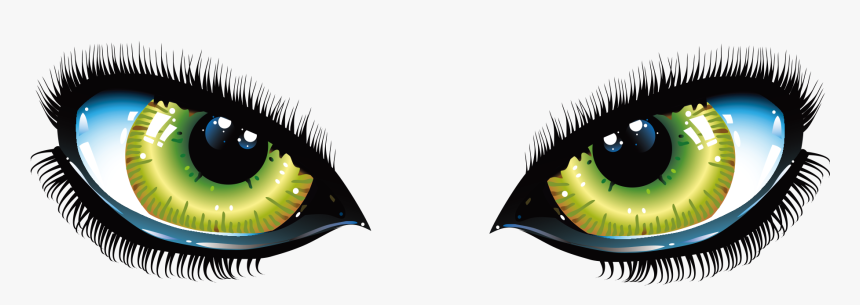 Green Cat Eyes Png, Transparent Png, Free Download