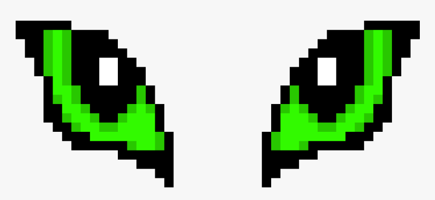 Pixel Art Cat Eyes, HD Png Download, Free Download