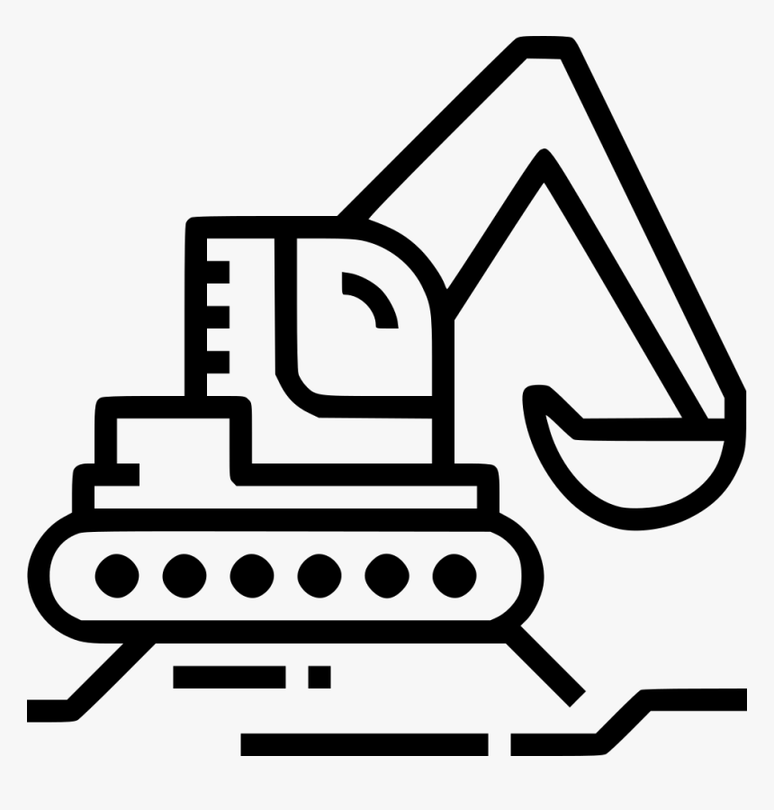 Excavator - 건설 폐기물 처리 프로세스, HD Png Download, Free Download